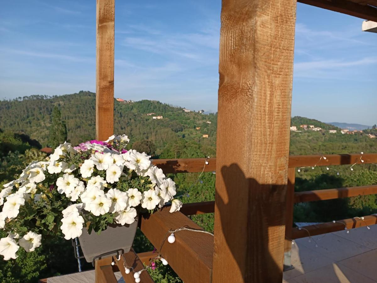 A Casa Di Gaia Riccò del Golfo di Spezia Exterior foto